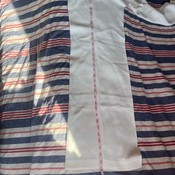 NWT Zara Crisp White Flared Pants size SMALL high waisted elegant and comfy - Picture 7 of 8